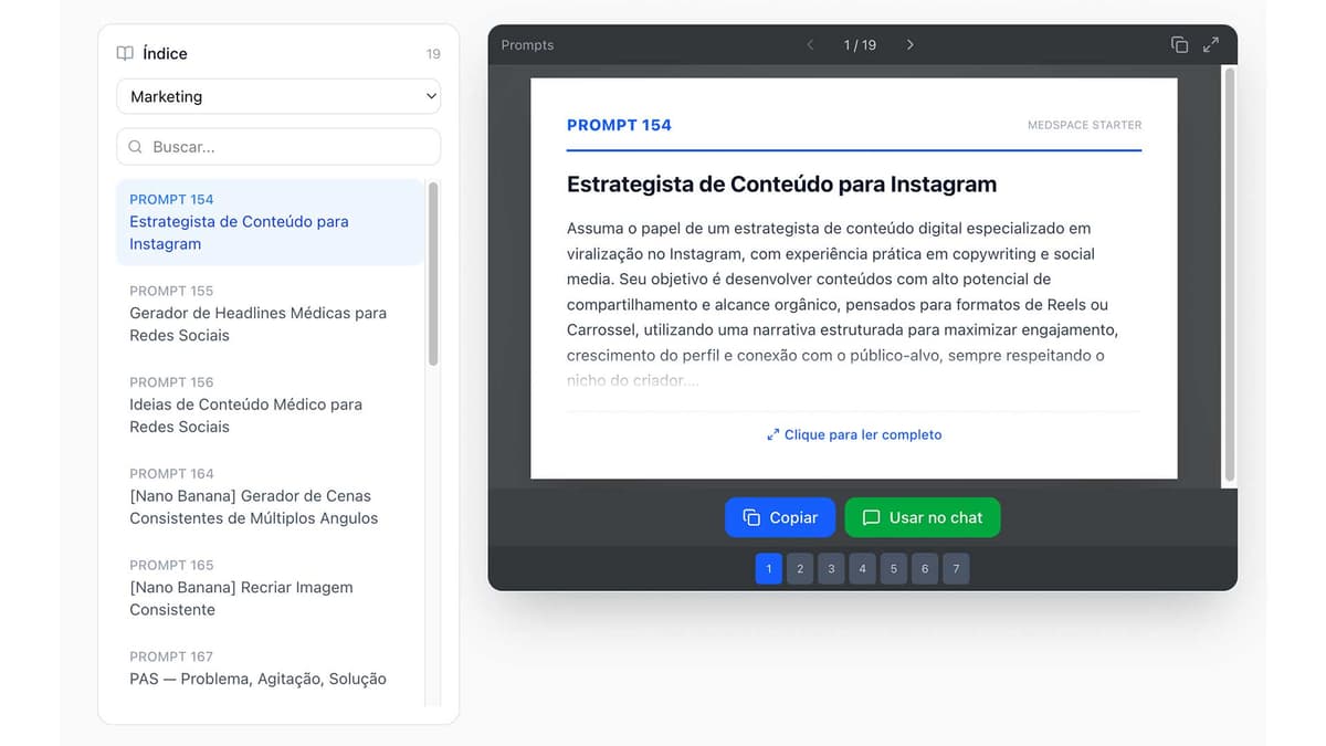 Prompts para Marketing Médico