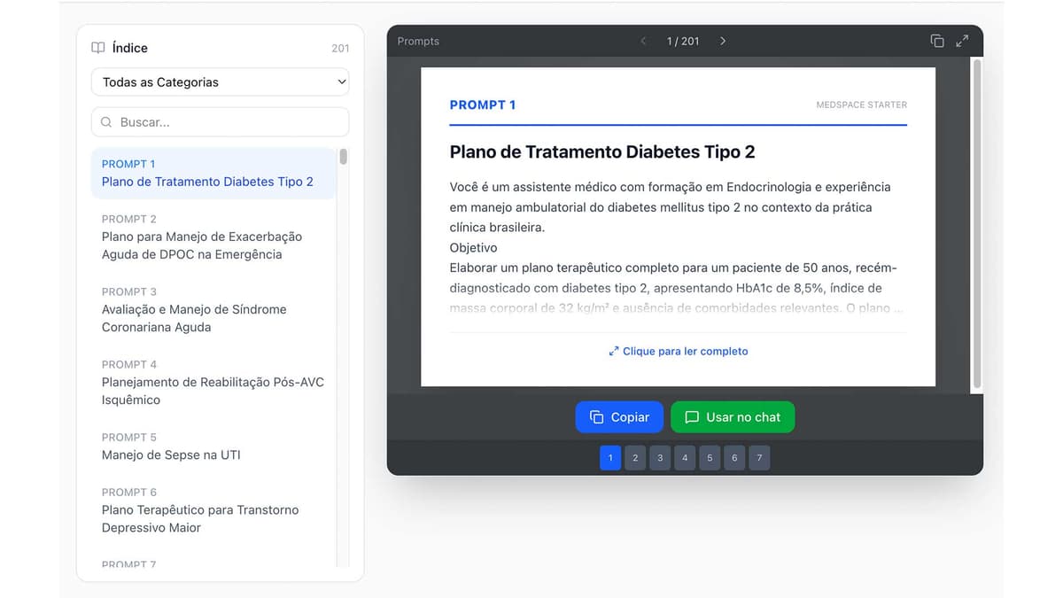 Prompts Médicos Prontos